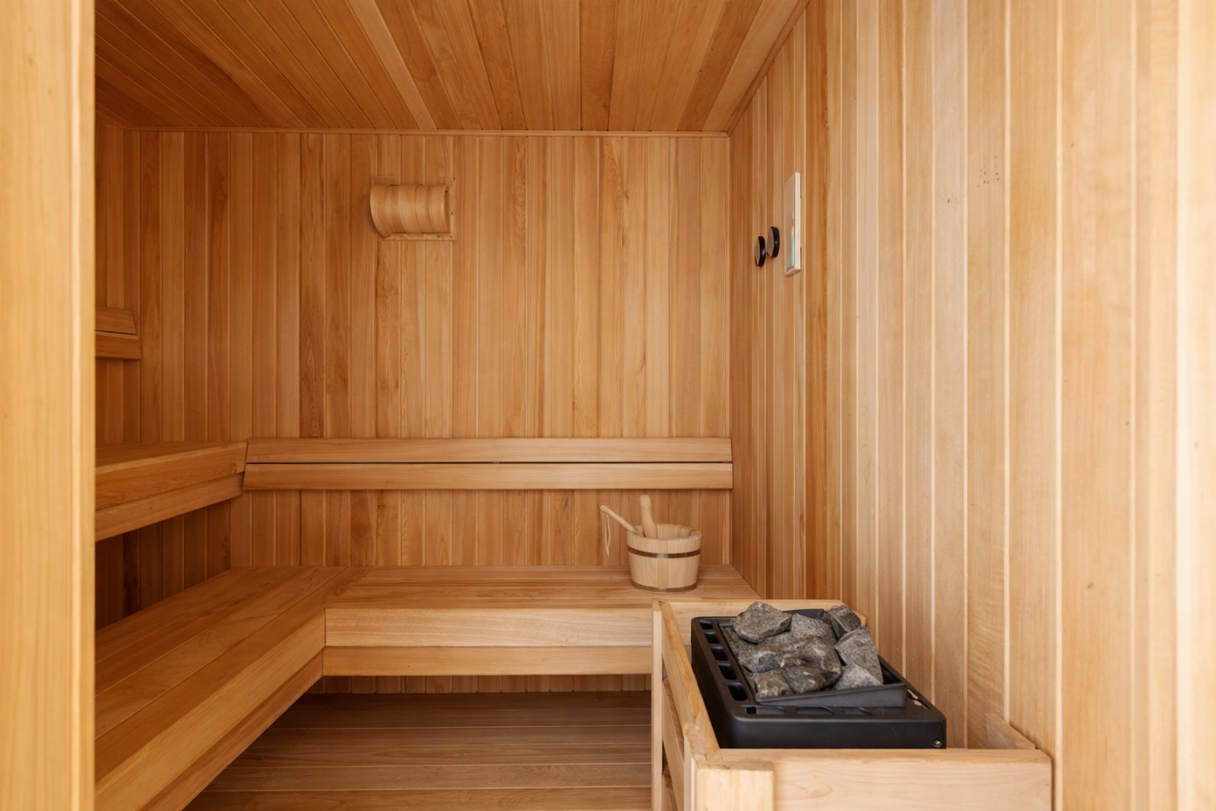Sauna at Wilma Towers, Kilimani