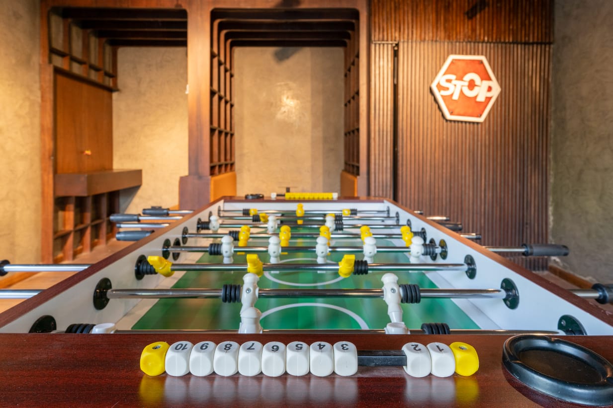 Games lounge at Wilma Towers, Kilimani